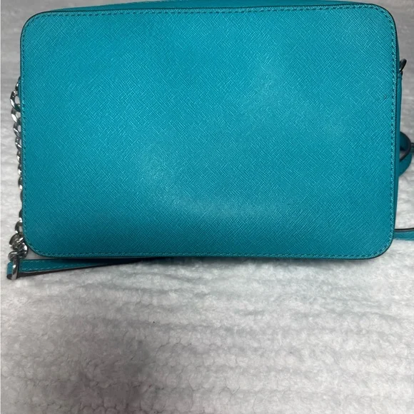 Michael Kors Vibrant Teal Crossbody Bag - Picture 1 of 7